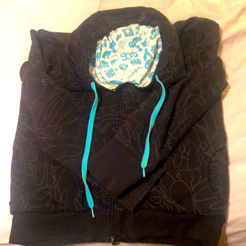 Supreme Being Hoodie with Pockets! Fully Lined. Sz Med. Worn but good condition